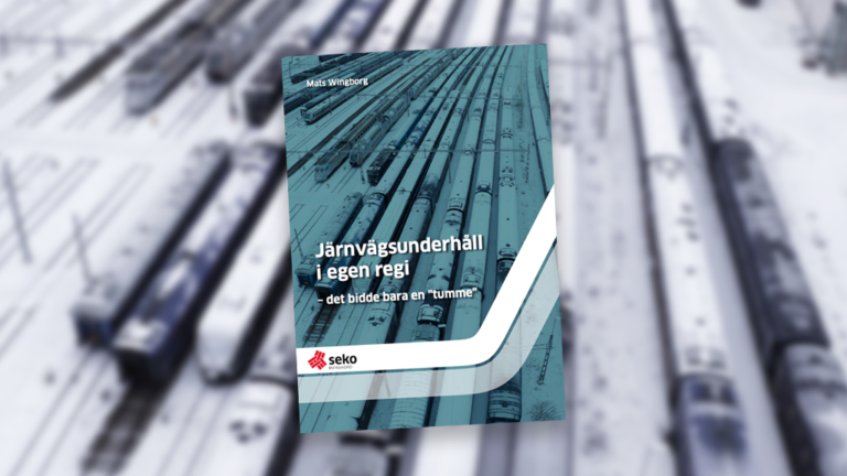 Järnvägsunderhåll i egen regi